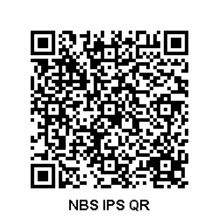 НБС ИПС QR код за донацију Друштву „Млади Србљи“