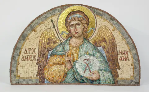 Мозаик архангел Михаил